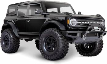 Traxxas TRX-4 1/10 2021 Ford Bronco Scale and Trail Crawler: RTR (Shadow Black)