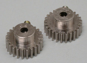 Tamiya 0.6 Mod Pinion Gear Set: 24T, 25T