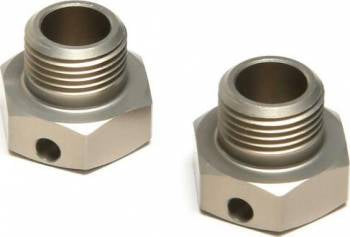 TLR Aluminum Front Wheel Hex: 8XT