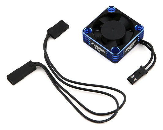 Protek RC 30x30x10mm Aluminum High Speed HV Fan (Blue/Black)