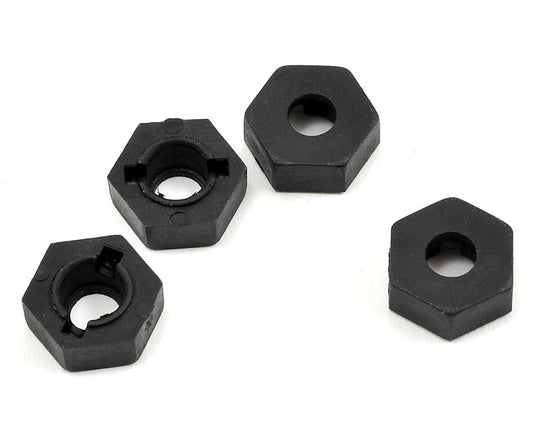 ECX Plastic Wheel Hex Set: 1:10 4WD All