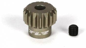 TLR Aluminum Pinion Gear 3mm Bore: 48P (17T)