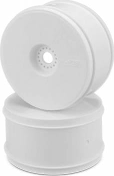 JConcepts Mono 4.0” 1/8th Truck Wheels: Standard Offset (White)