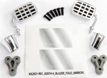 Traxxas Folding Side Mirrors: #8130 Series Bodies