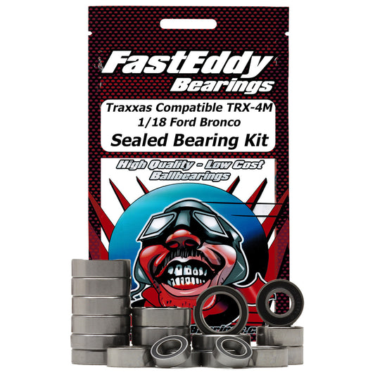 Fast Eddy Sealed Bearing Kit: Traxxas TRX-4M Ford Bronco