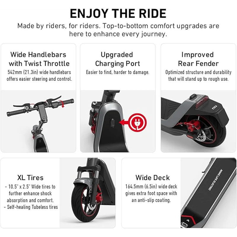 NIU KQi 300X Electric Kick Scooter