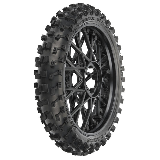 Pro-Line Dunlop Geomax MX33 V2 Bead CR4 Front Tire MTD Bullyspoke Black