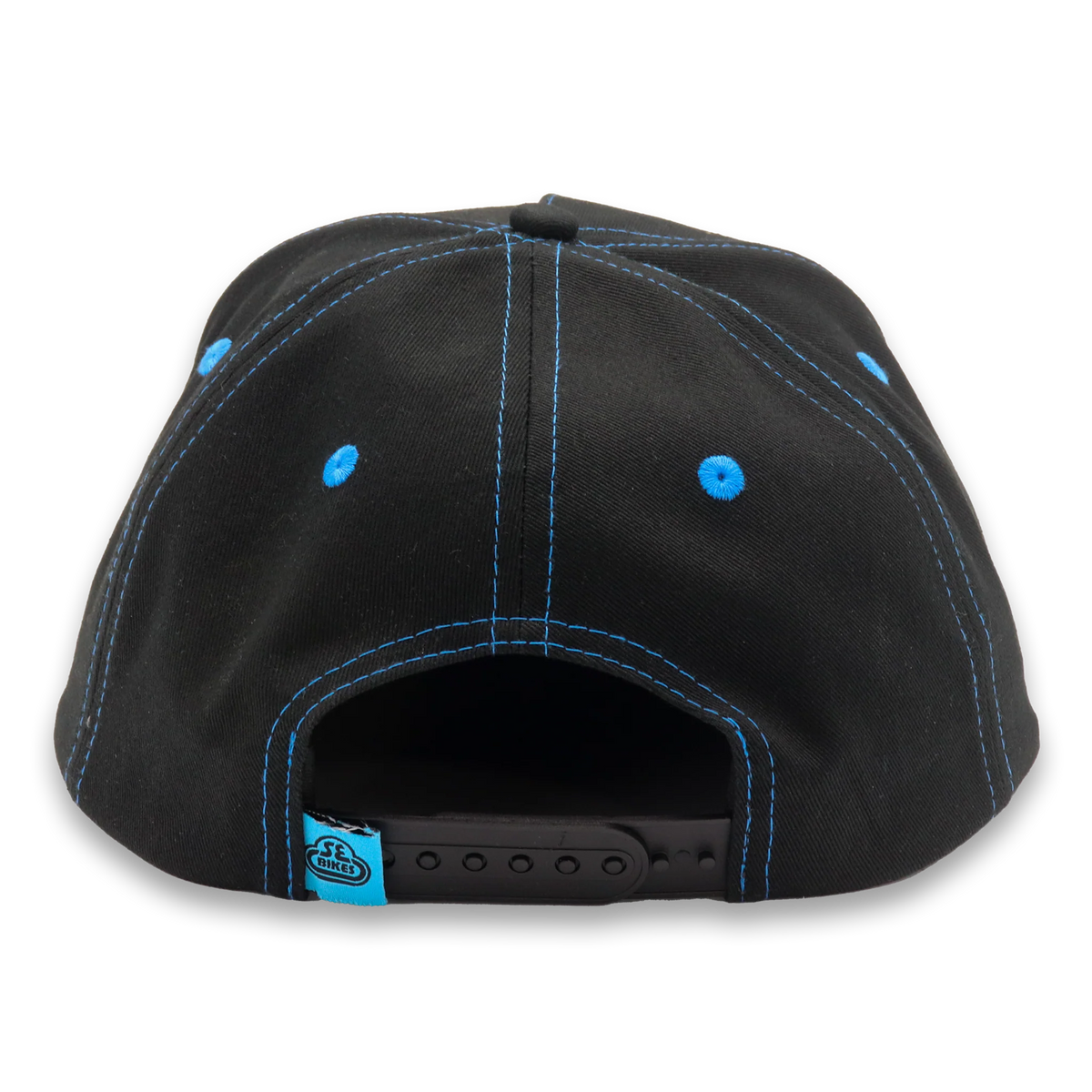 SE Bikes Hat FLAT BILL WINGS BLACK