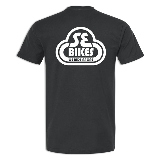 SE Bikes Colored Logo Shirt Coal (Medium)