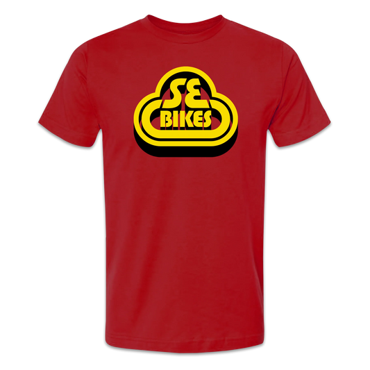 SE Bikes Shirt 3rd Dimension Cherry Red (Small)