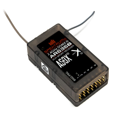 Spektrum AR636B DSMX 6 Channel AS3X RX