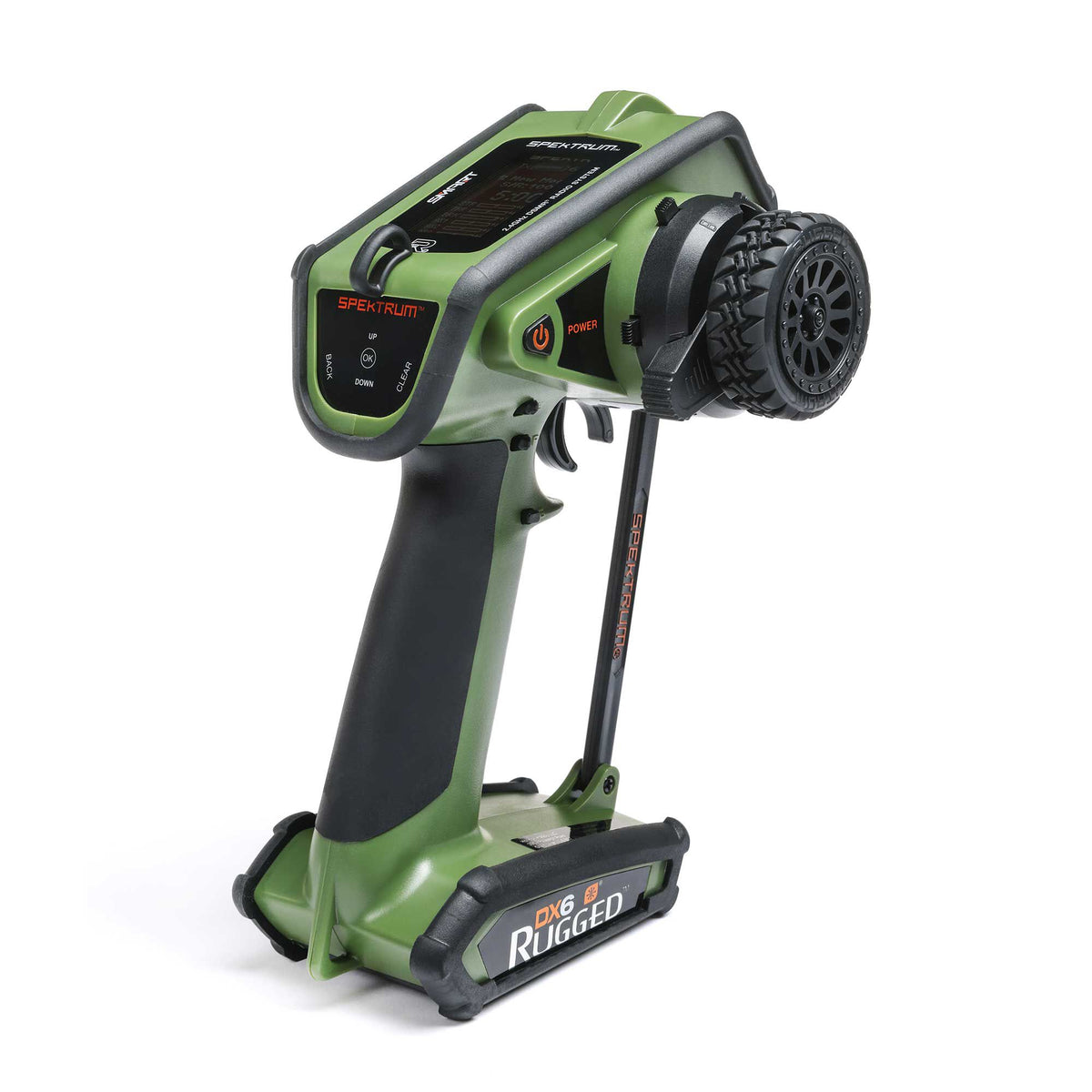 Spektrum DX6 Rugged: Green Edition (Tx Only)
