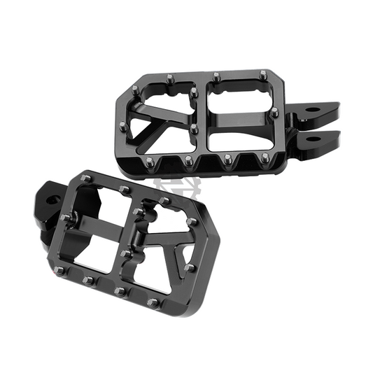 Aluminium Foot Pegs Slim / Wide Black/Black Sur-Ron LBX / Falcon