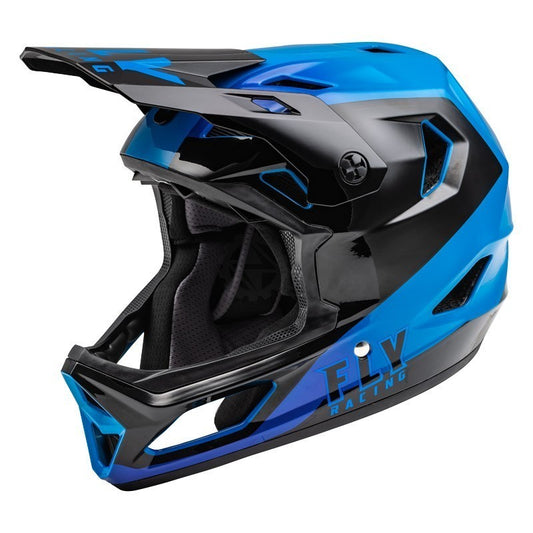 Fly Racing RAYCE Helmet MTB: XL (Black / Blue)
