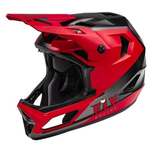 Fly Rayce RAYCE Helmet: XL (Black / Red)