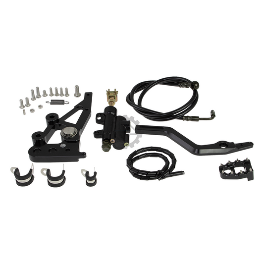 Hydraulic Aluminum Rear Foot Brake: Talaria Sting MX5 Pro