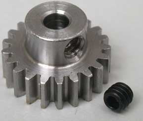 Robinson Racing Steel Pinion: 0.6Mod (21T)