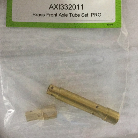 Axial Brass Front Axle Tube Set SCX10PRO