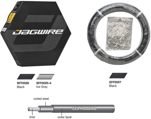 Jagwire Basics CEX Brake Housing – Shop Roll 50M