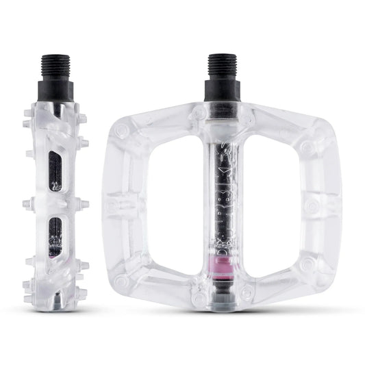 DMR V6 Poly Flat Pedal – Clear