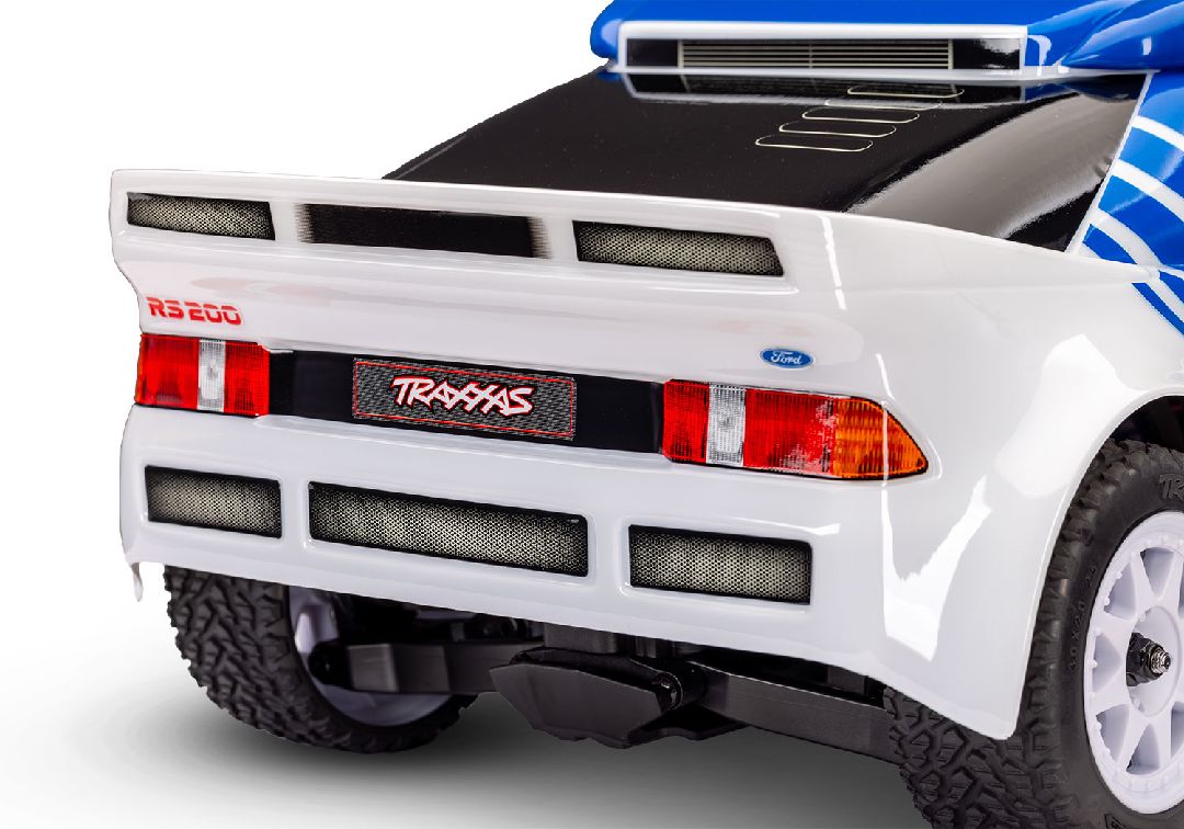 Traxxas Mini Rally VXL-3S: Ford Escort RS200 Cosworth RTR (White)