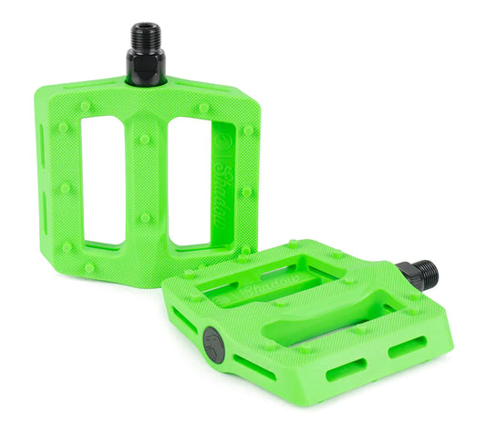 Shadow Surface Plastic Pedal - (Neon Green)