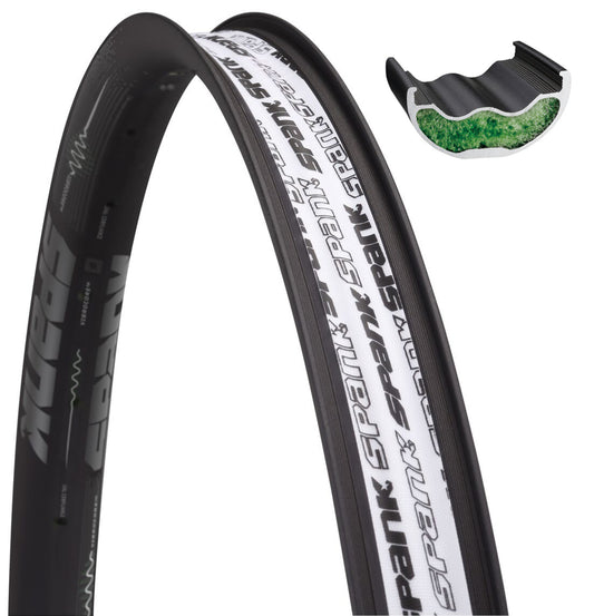 SPANK 350 Vibrocore Rim 27.5” 32H (Black)