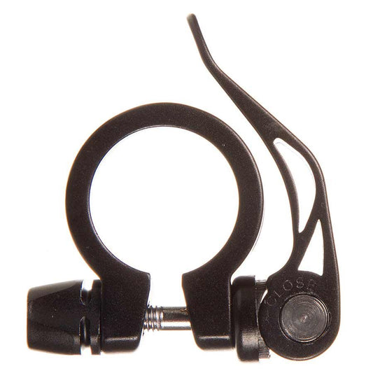 EVO Integrated Skewer Seatpost Clamp 34.9mm Black