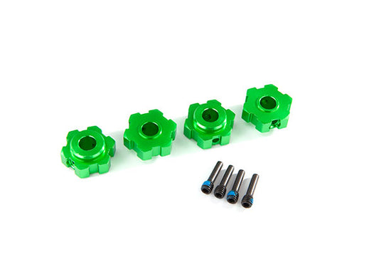 Traxxas Aluminium Hex Hubs: MAXX (Green)