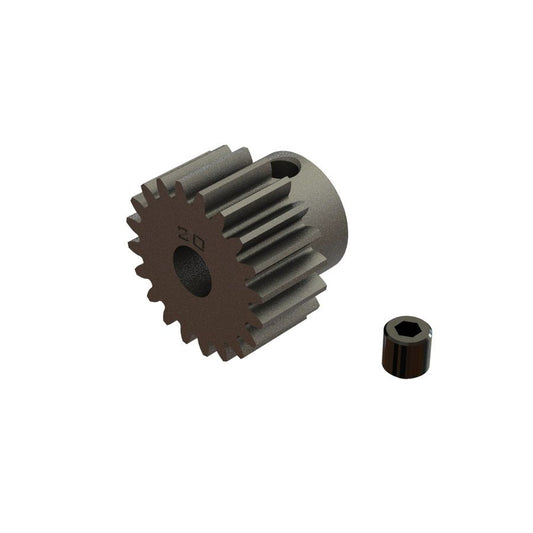 Arrma Steel Pinion Gear: 0.8Mod (20T) 4x4 BLX 3S