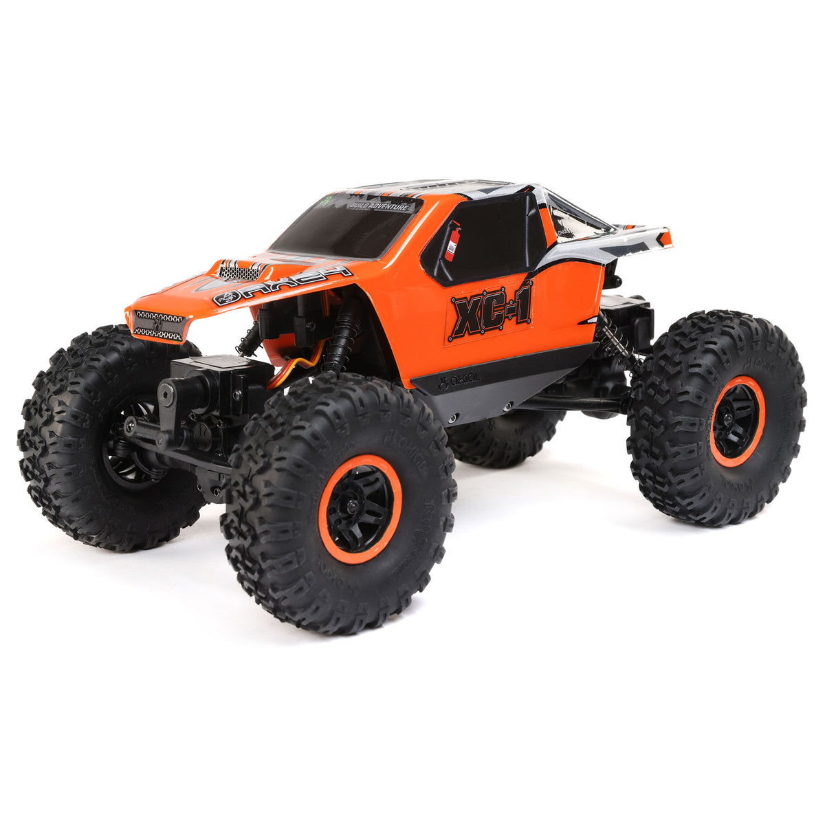 Axial AX24 XC-1 4WS 1/24 Crawler Brushed RTR (Orange)