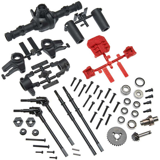 Axial AR44 Locked Axle Set Front/Rear Complete