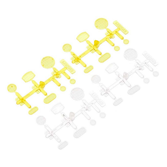 Axial LED Lens Set Yellow/Clear: UMG10