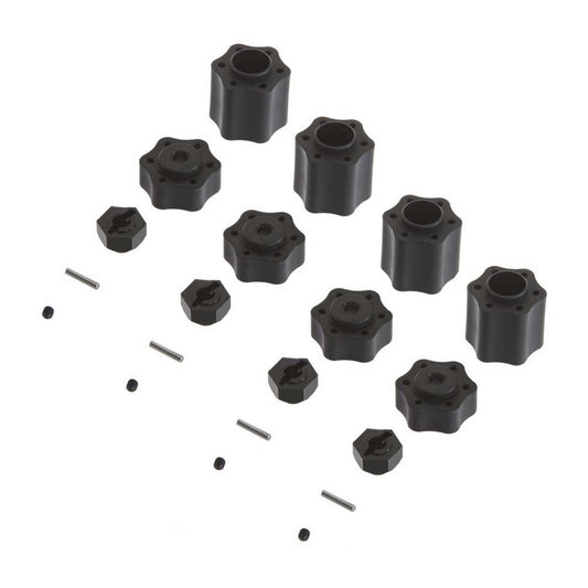 Axial 12mm Hex Hub Conversion Set: Wraith (4pcs)