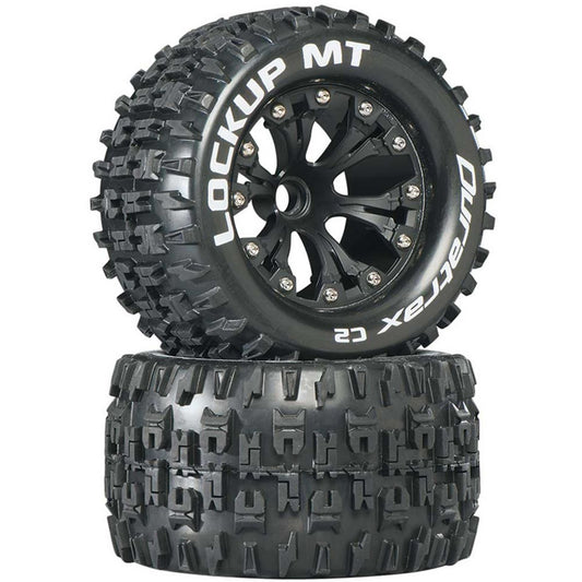 Duratrax Lockup MT 2.8" Front 2WD C2 Black (2)