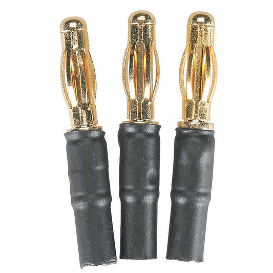 Great Planes Electrifly Bullet Adapter: 4mm Male/3.5mm Female (3)