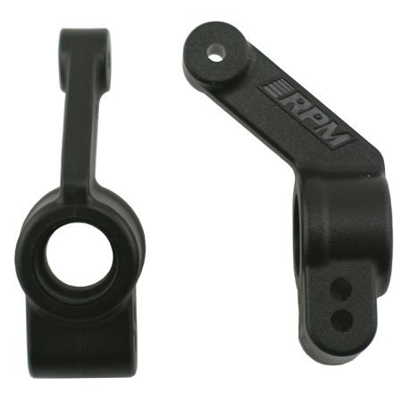 RPM Rear Bearing Carriers: Traxxas Slash/Stampede 4wd (Black)