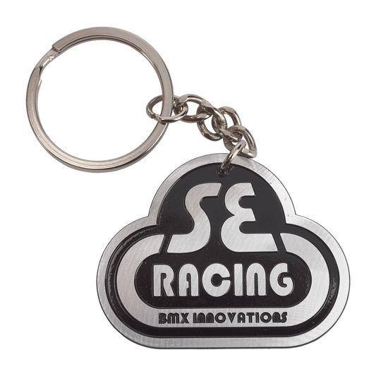 SE Bikes Keychain (Silver/Black)