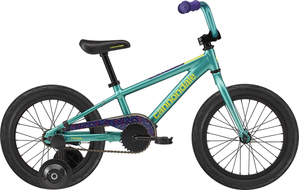 Cannondale 16 F Kids Trail SS (Turquoise)