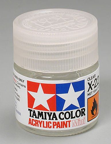 Tamiya Acrylic: X-22 (Clear)