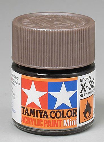 Tamiya Acrylic: X-33 (Bronze)