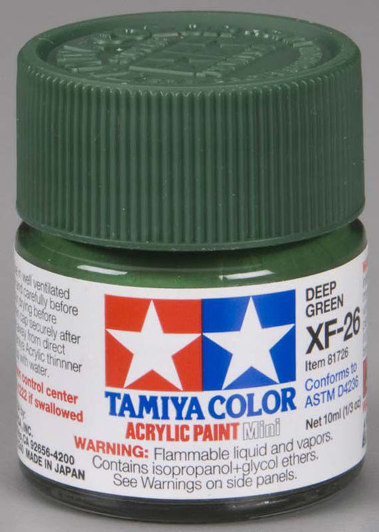 Tamiya Acrylic: XF-26 (Deep Green)