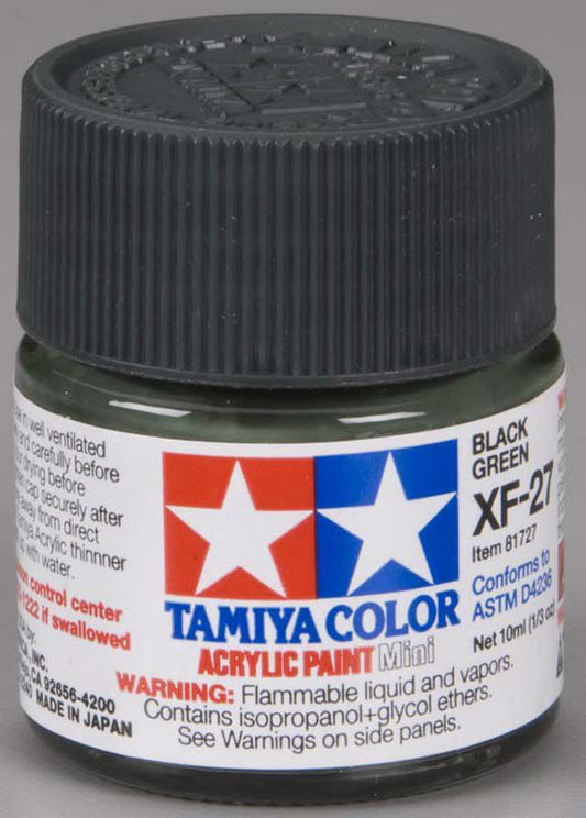 Tamiya Acrylic: XF-27 (Black Green)