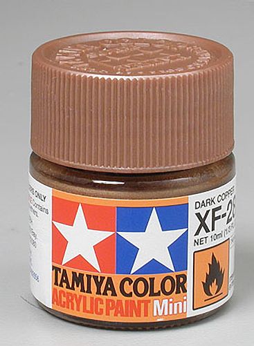 Tamiya Acrylic: XF-28 (Dark Copper)