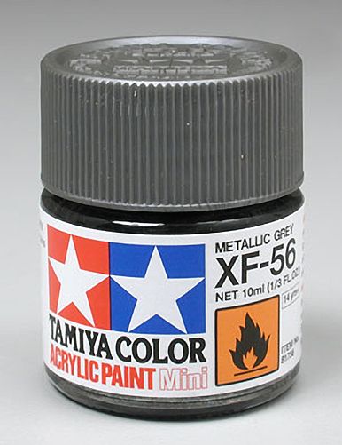Tamiya Acrylic: XF-56 (Metallic Grey)