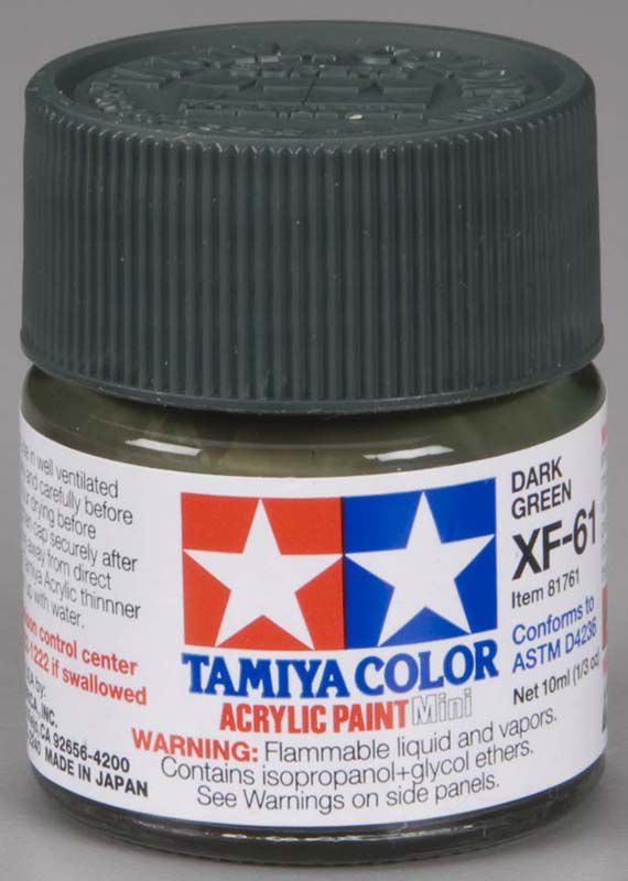 Tamiya Acrylic: XF-61 (Dark Green)
