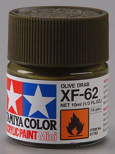 Tamiya Acrylic: XF-62 (Olive Drab)