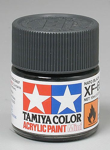 Tamiya Acrylic: XF-69 (NATO Black)