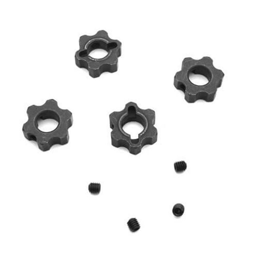 Tekno Lightened Steel Wheel Hexes 12mm: SCT410/SL