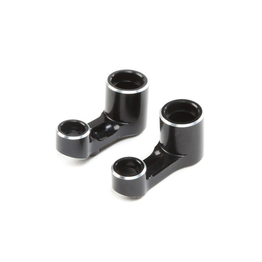 TLR Aluminum Bell Crank Set: 22 5.0 (Black)